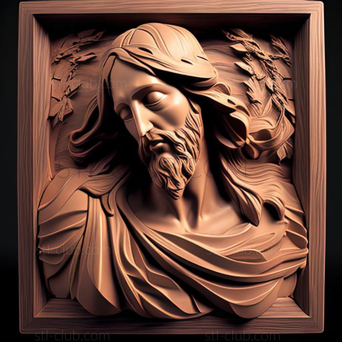 3D model st jesus (STL)